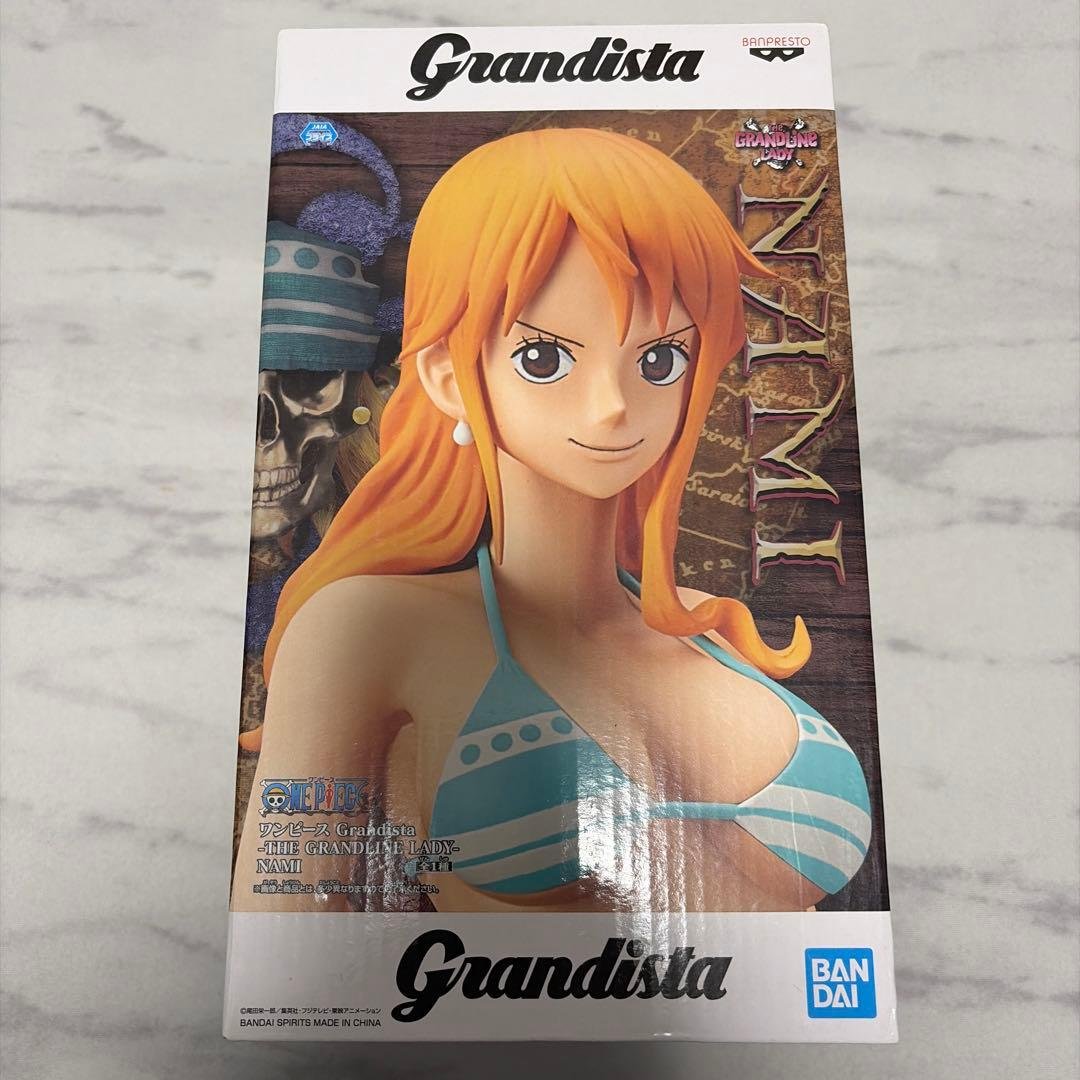 BANDAI One Piece Grandista THE GRANDLINE LADY — Figure di Nami