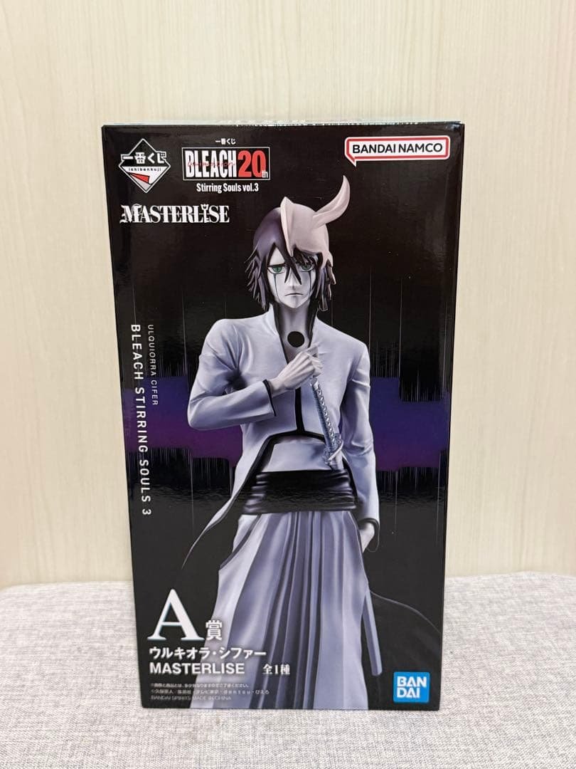 BANDAI SPIRITS Bleach Ulquiorra Figure — A Prize MASTERISE
