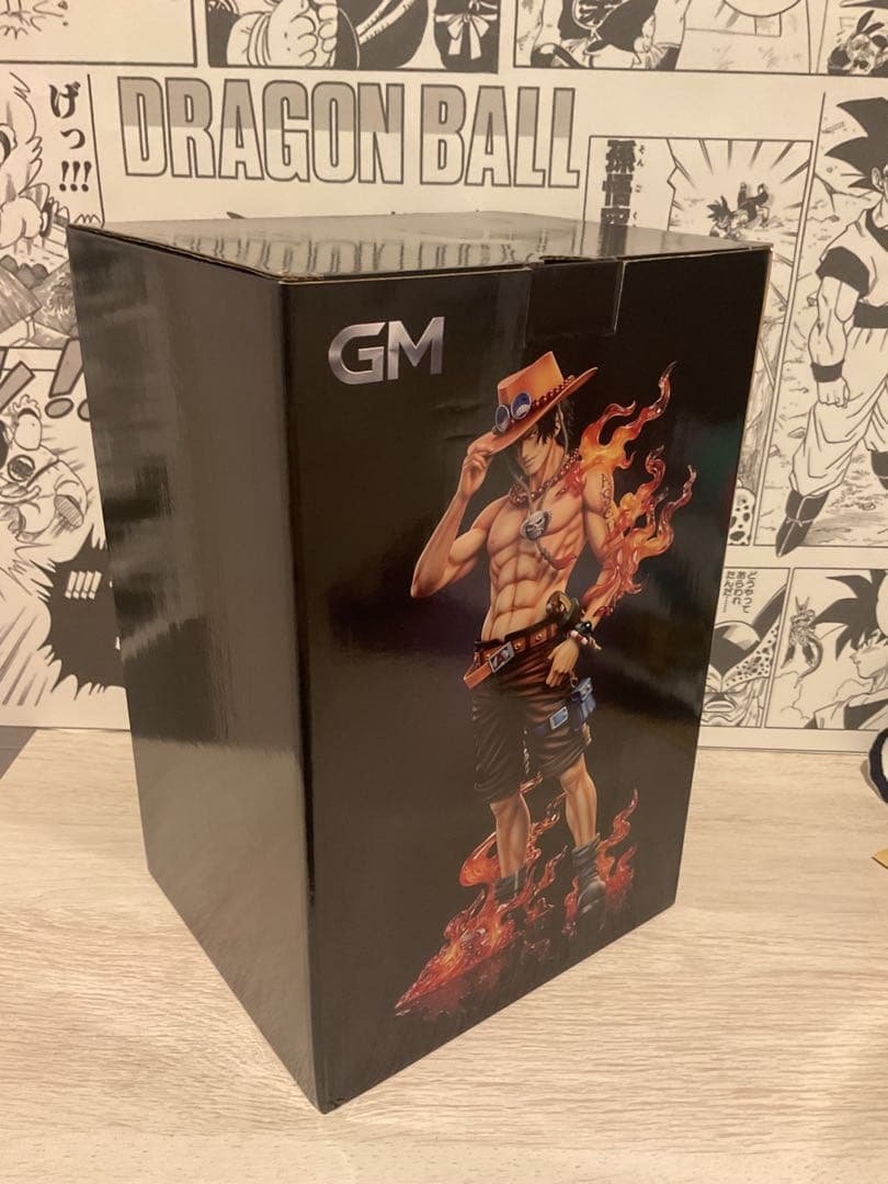 One Piece Portgas D. Ace Figure — GM Garage Kit, PVC, approx. 30 cm