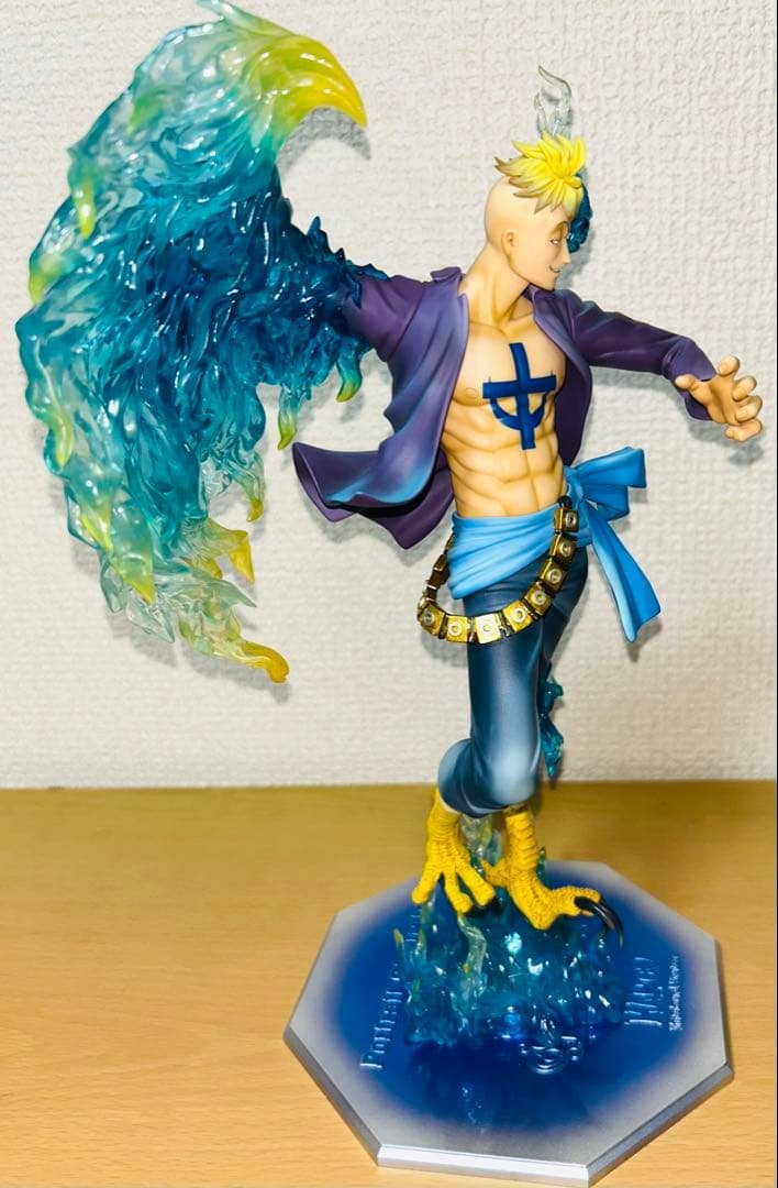 MegaHouse POP One Piece Marco la Fenice — Prima Edizione, con Scatola