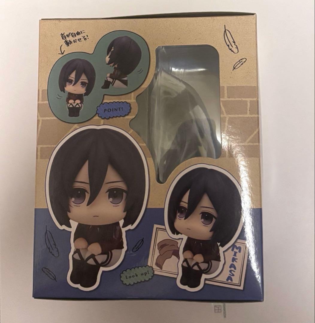 MegaHouse Attack on Titan Mikasa Ackerman Lookup Figure — with Cushion
