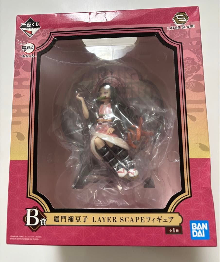 BANDAI SPIRITS Ichiban Kuji 鬼滅之刃 竈門禰豆子 LAYER SCAPE 公仔