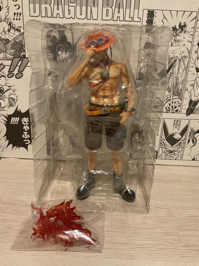 One Piece Portgas D. Ace Figure — GM Garage Kit, PVC, approx. 30 cm