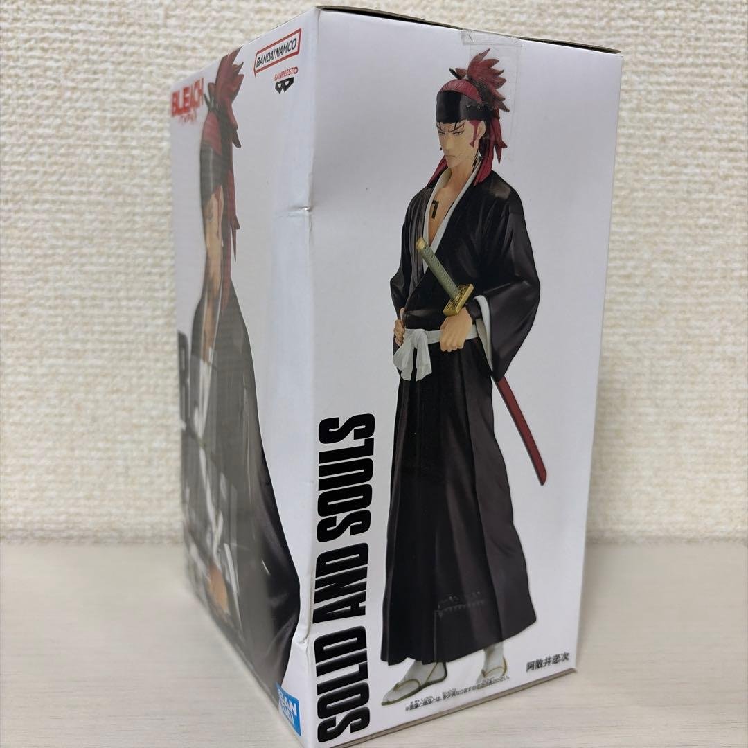 BANDAI SPIRITS Bleach Solid and Souls Renji Abarai Figure