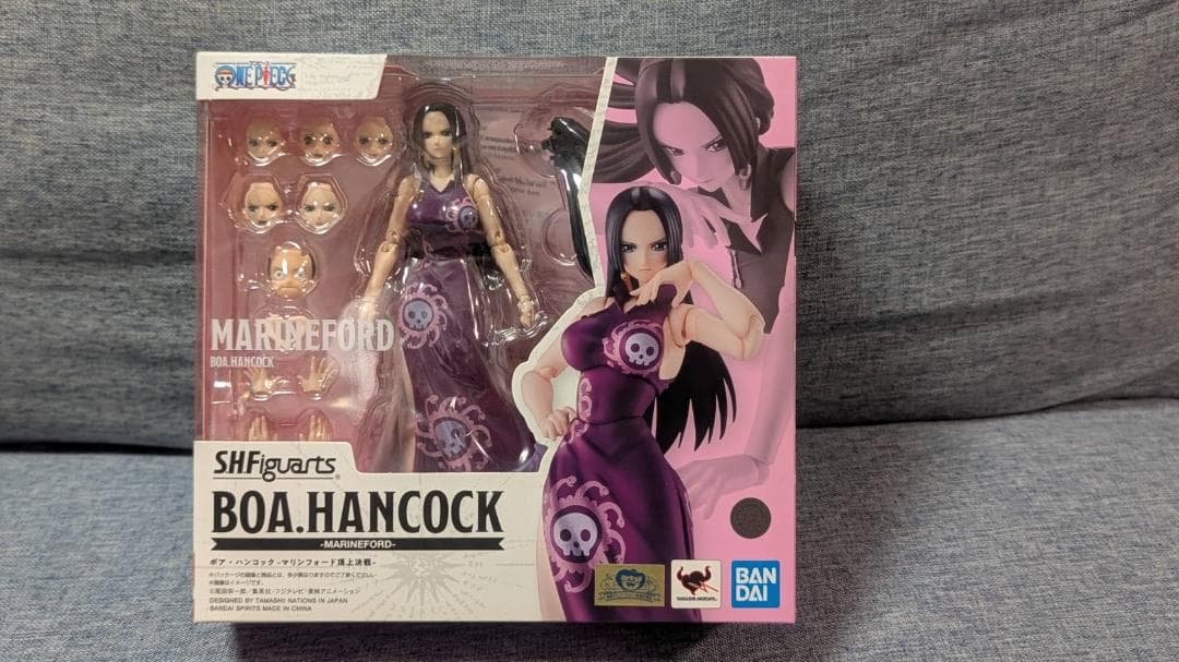 BANDAI SPIRITS S.H.Figuarts One Piece Boa Hancock — Guerra di Marineford