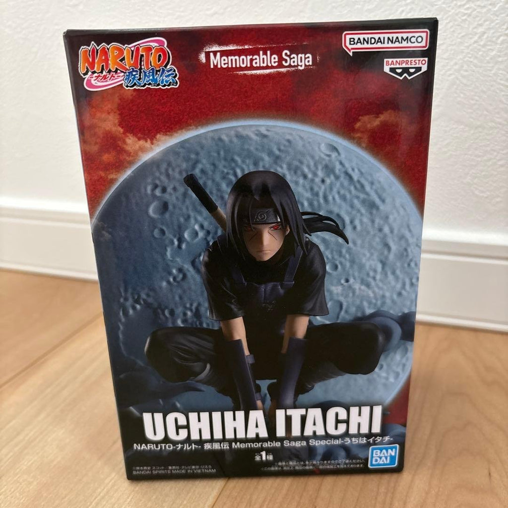 BANDAI SPIRITS Naruto Shippuden Memorable Saga Itachi Uchiha Figure — Prize Figure