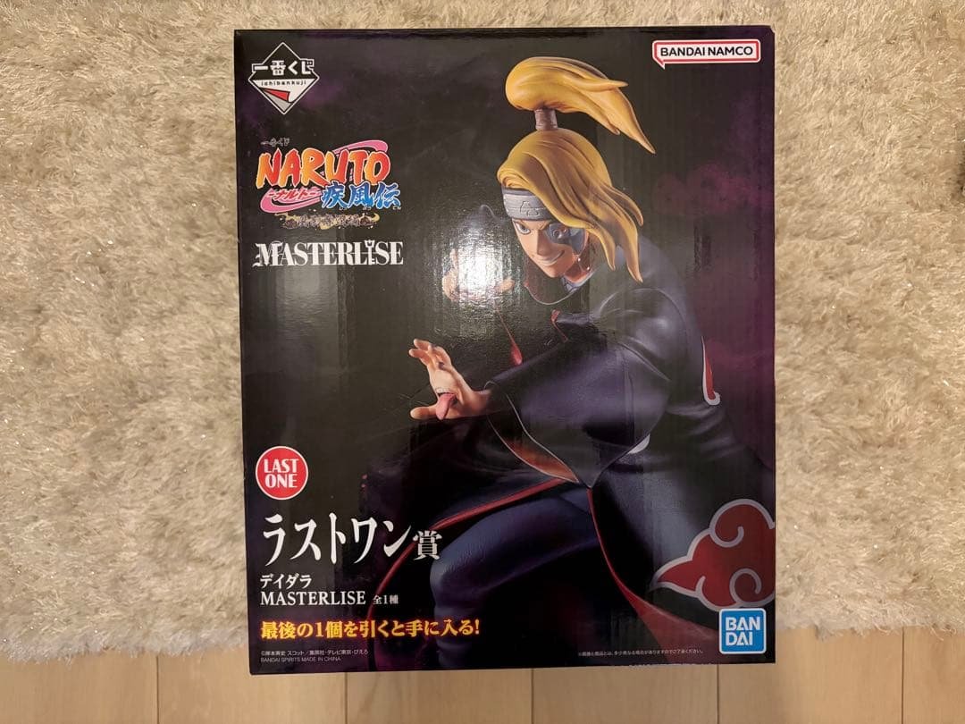 BANDAI SPIRITS Deidara Figure — NARUTO Shippuden Last One Prize