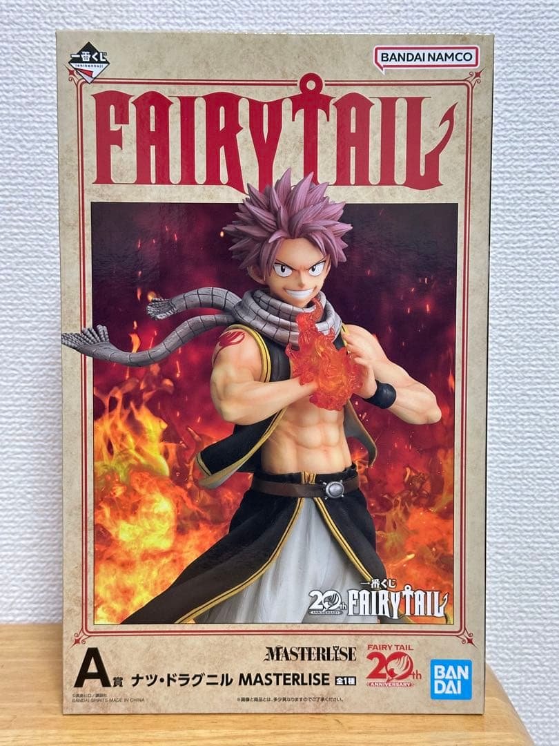 BANDAI SPIRITS Fairy Tail Natsu Dragneel Figure — A Prize