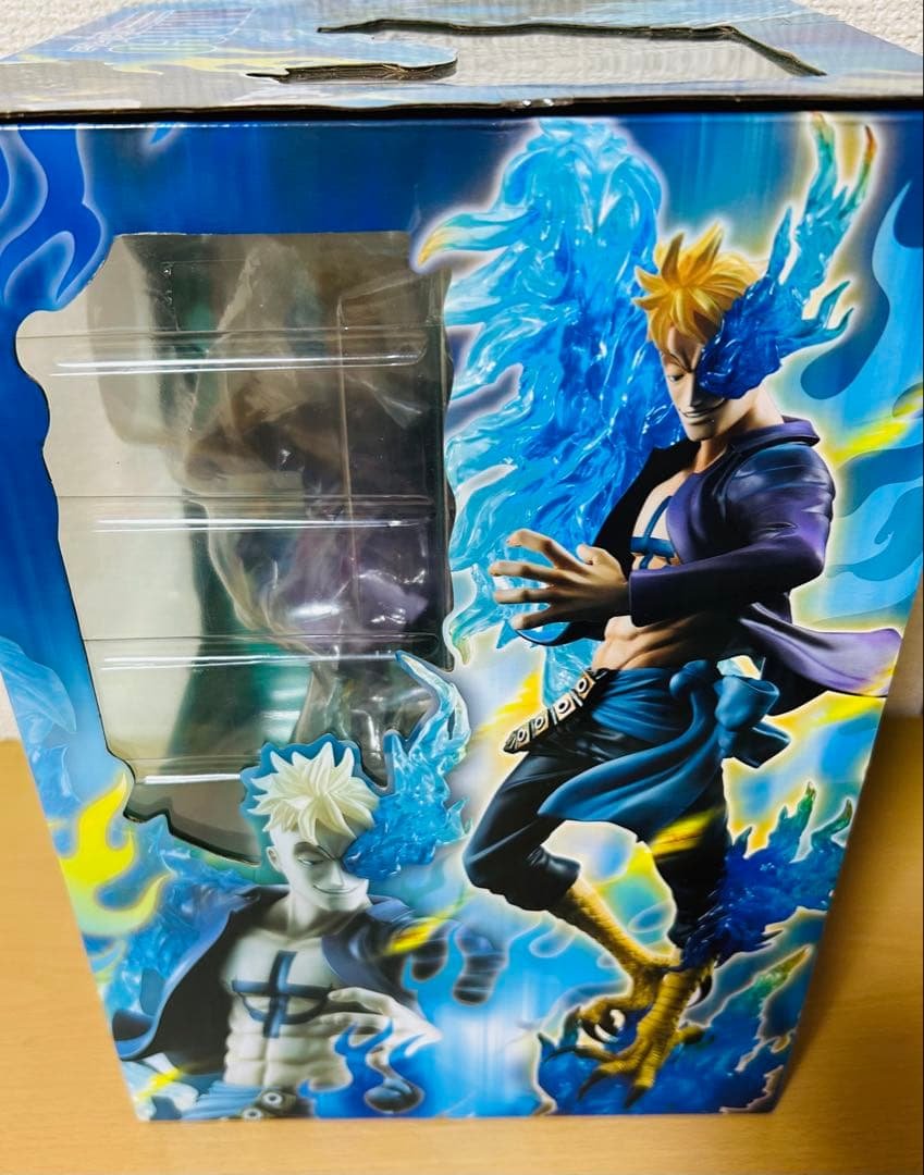MegaHouse POP One Piece Marco la Fenice — Prima Edizione, con Scatola