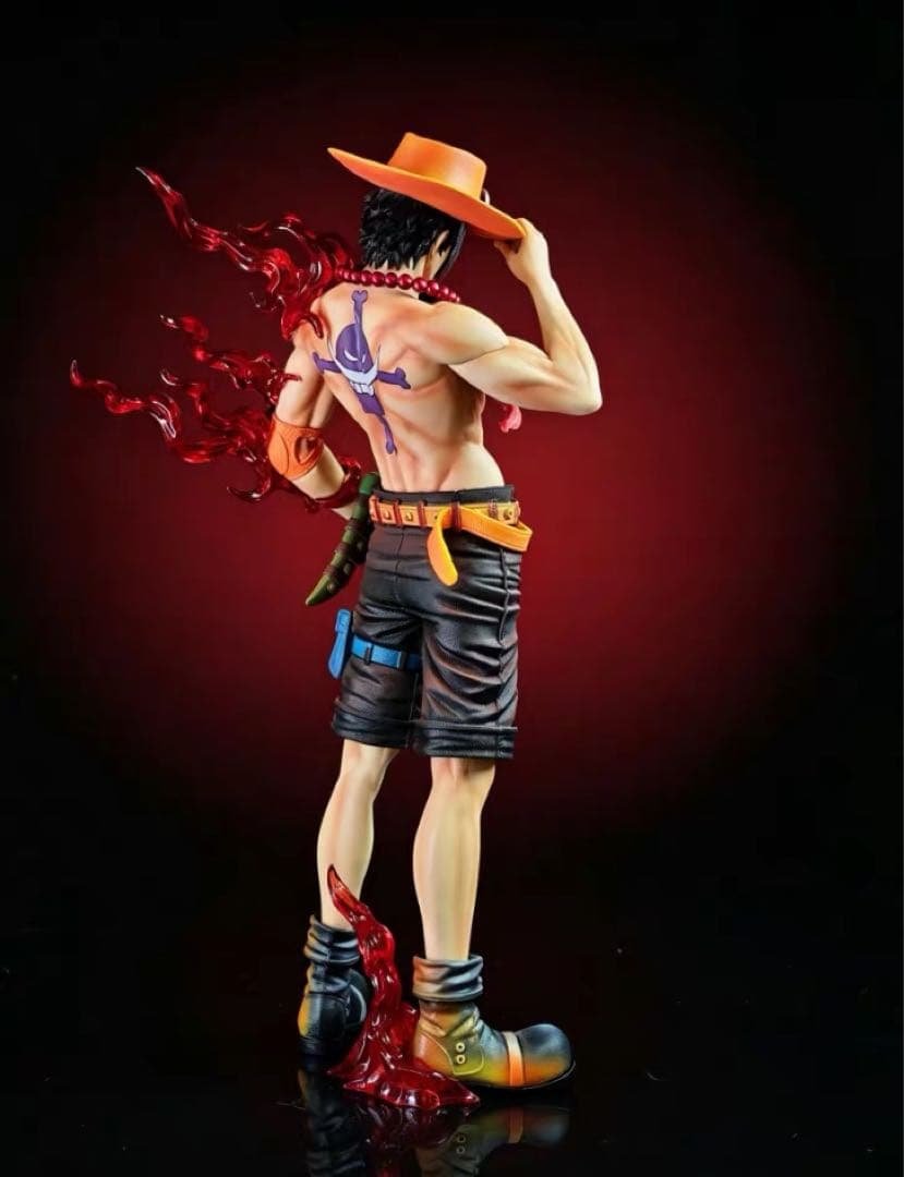 One Piece Portgas D. Ace Figure — GM Garage Kit, PVC, approx. 30 cm