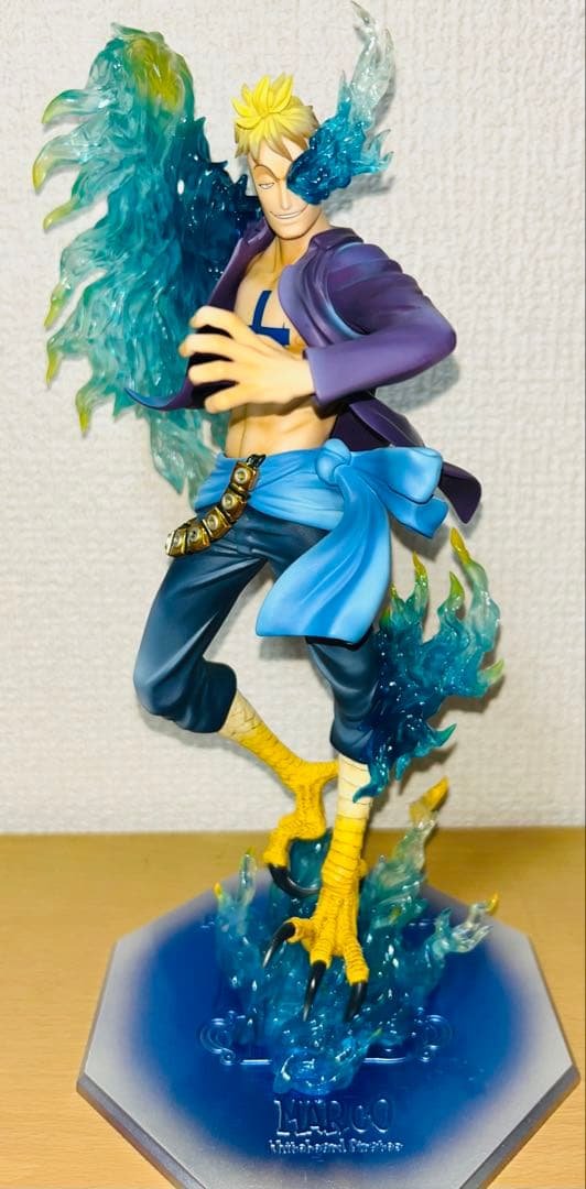 MegaHouse POP One Piece Marco la Fenice — Prima Edizione, con Scatola