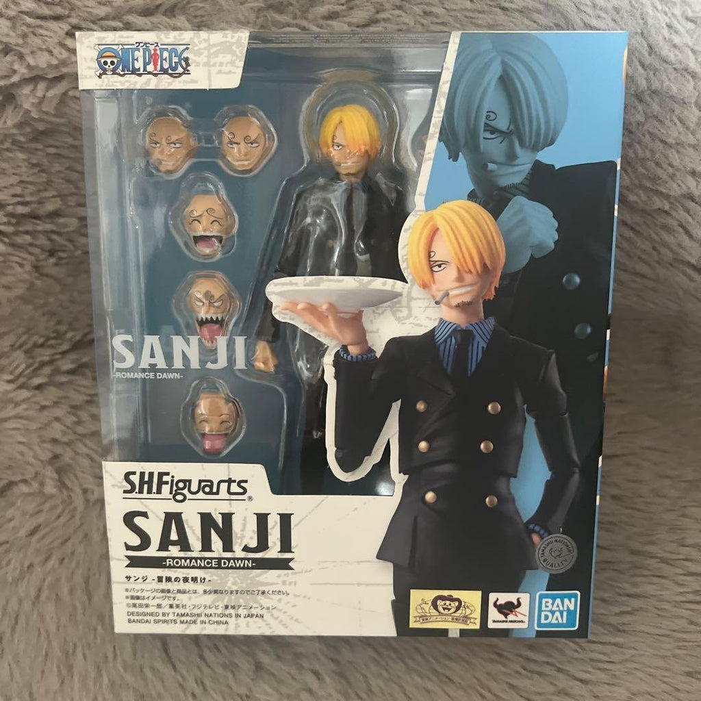 BANDAI SPIRITS S.H.Figuarts Sanji -Romance Dawn- — action figure di One Piece